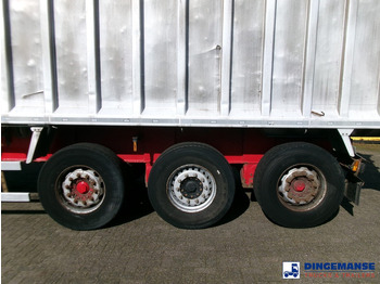 Semi-trailer jungkit Montracon Tipper trailer alu 55 m3 + tarpaulin: gambar 5