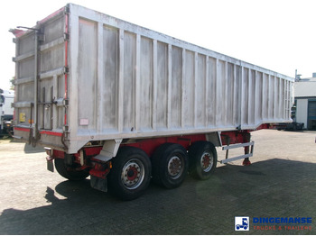 Semi-trailer jungkit Montracon Tipper trailer alu 55 m3 + tarpaulin: gambar 4