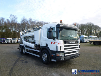 Truk vakum Scania P124-420 6x2 vacuum tank 10.5 m3: gambar 2