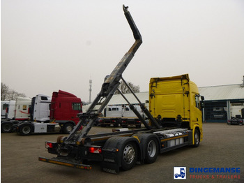 Hook lift Scania R450 6x2 Euro 6C + Retarder + Meiller container hook 18.000 kg: gambar 3