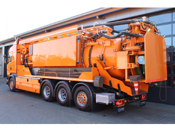 Truk vakum Scania R450 8x4 Kroll 19m³ Wasserrückgewinner Kombi-HD: gambar 5