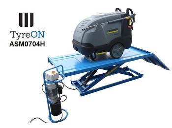Peralatan bengkel ASM0704H mower lift table - 1 meter wide table and ramp: gambar 5