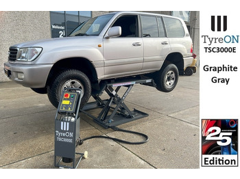 Peralatan bengkel TSC3000E mobile midrise car scissor lift with electrical release - 230V - Graphite gray: gambar 2