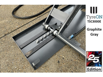 Peralatan bengkel TSC3000E mobile midrise car scissor lift with electrical release - 230V - Graphite gray: gambar 4