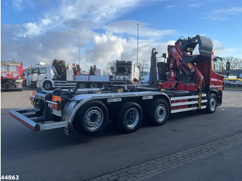 Hook lift, Truk derek DAF FAQ 85 CF 460 HMF 16 Tonmeter Z-kraan: gambar 5