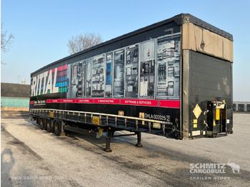 Semi-trailer dengan terpal samping SCHMITZ MEGA