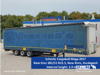 Semi-trailer dengan terpal samping SCHMITZ MEGA