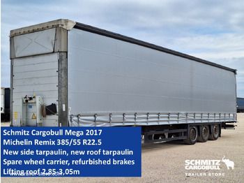 Semi-trailer dengan terpal samping SCHMITZ MEGA