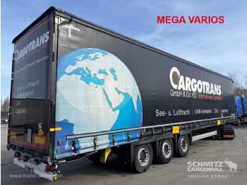 Semi-trailer dengan terpal samping SCHMITZ MEGA