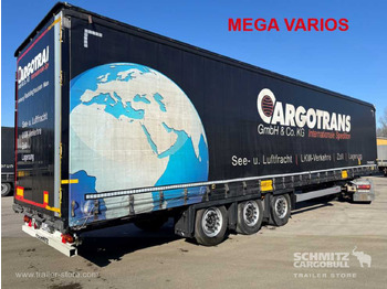 Semi-trailer dengan terpal samping SCHMITZ MEGA