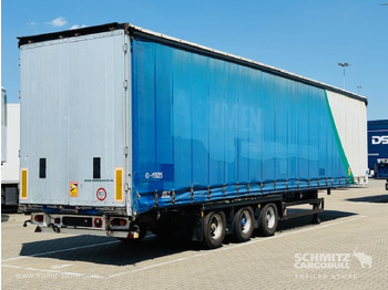 Semi-trailer dengan terpal samping SCHMITZ MEGA