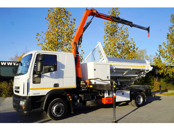Leasing IVECO Eurocargo 120E18 Crane Palfinger / 3-way tipper / sleeper cab IVECO Eurocargo 120E18 Crane Palfinger / 3-way tipper / sleeper cab: gambar 2