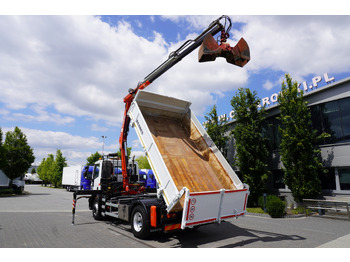 Truk jungkit, Truk derek IVECO Eurocargo 160E22 EEV Dump truck / Bortmatic / Crane FASSI F95A.0.22: gambar 4