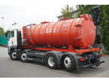 Kapal tanker bubur MAN TGS 35.420 8×2 / NEW septic barrel 13000 L / 3 steered axles: gambar 3