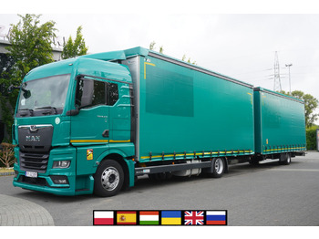 Truk dengan terpal samping MAN TGX 18.470
