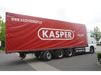 Truk dengan terpal samping MAN TGX 35.580 E6 8x4 /4 / 23 EPAL tarp superstructure / 4th axle steered: gambar 5 Truk dengan terpal samping MAN TGX 35.580 E6 8x4 /4 / 23 EPAL tarp superstructure / 4th axle steered: gambar 5