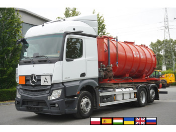 Truk tangki MERCEDES-BENZ Actros 2545