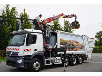 Leasing MERCEDES-BENZ Antos 3240 8x2 / Tajfun 5T crane / Farid Industries garbage truck/ 3 steered axles MERCEDES-BENZ Antos 3240 8x2 / Tajfun 5T crane / Farid Industries garbage truck/ 3 steered axles: gambar 4 Leasing MERCEDES-BENZ Antos 3240 8x2 / Tajfun 5T crane / Farid Industries garbage truck/ 3 steered axles MERCEDES-BENZ Antos 3240 8x2 / Tajfun 5T crane / Farid Industries garbage truck/ 3 steered axles: gambar 4