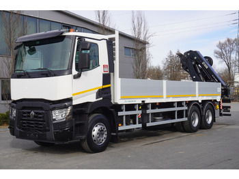 Leasing RENAULT C430 / HIAB 244 EP-5 HIDUO crane 8400 kg 15 m / Platform with stanchions RENAULT C430 / HIAB 244 EP-5 HIDUO crane 8400 kg 15 m / Platform with stanchions: gambar 3