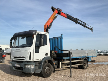 Truk flatbed IVECO EuroCargo 120E