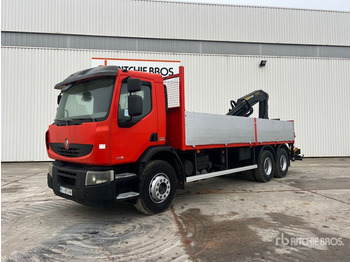 Truk flatbed RENAULT Premium 370