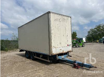 Semi-trailer kotak tertutup GENERAL TRAILER RC18CF Remorque Fourgon: gambar 4