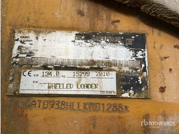 Wheel loader CATERPILLAR 938H