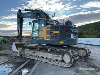 Ekskavator perayap 2018 Volvo ECR355EL Tracked Excavator: gambar 3