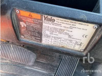 Forklift listrik YALE ERP20VT 2 ton: gambar 5