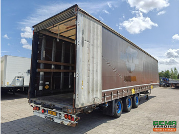 Semi-trailer dengan terpal samping Schmitz Cargobull SCS 24/L - 13.62 E B (S01) 3-Assen SAF - MEGA - Schuifzeilen/Hef/SchuifDak - Gegalvaniseerd - Schijfremmen: gambar 2