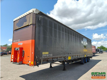 Semi-trailer dengan terpal samping SCHMITZ SCS