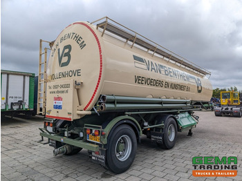 Semi-trailer tangki WELGRO 90WSL33-24 2-Assen SAF Silo MengVoeder / Futter 24m³ - Trommelremmen - StuurAs (O1961): gambar 2