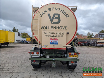 Semi-trailer tangki WELGRO 90WSL33-24 2-Assen SAF Silo MengVoeder / Futter 24m³ - Trommelremmen - StuurAs (O1961): gambar 5