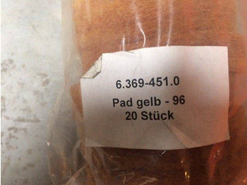 Sapu untuk Mesin pembersih baru 2X Kärcher Pad Yellow-96-20PCS: gambar 2 Sapu untuk Mesin pembersih baru 2X Kärcher Pad Yellow-96-20PCS: gambar 2