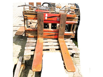Klem untuk Peralatan untuk menangani material Dürwen Fork clamp with separate side shift: gambar 4