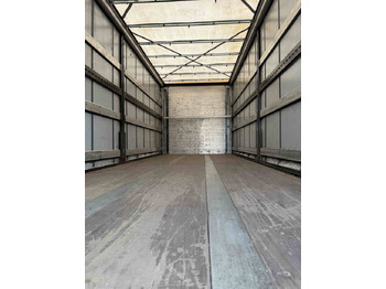 Tukar tubuh tirai Kögel BDF System 7.450 mm, Heck Portaltüren, Farbe: weißaluminium: gambar 2