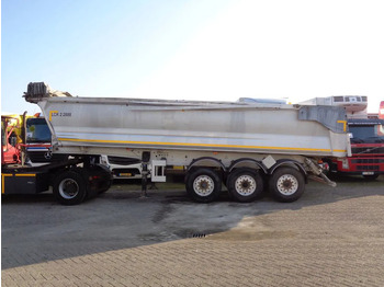 Semi-trailer jungkit Benalu BEN + 24 CUB + Piston BROKEN: gambar 4