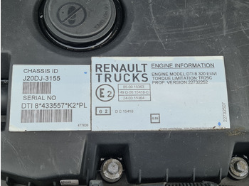 Mesin RENAULT ENGINE / DTI 8 320 EUVI / WORLDWIDE DELIVERY: gambar 4