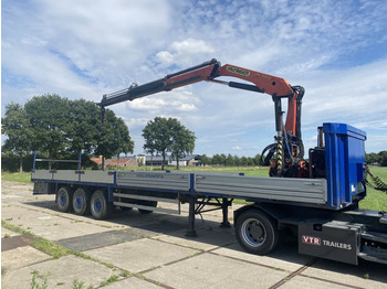 Semi-trailer flatbed Kaiser KAISER | PALFINGER  PK1550 |: gambar 2