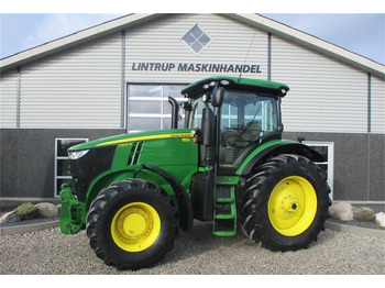 Traktor John Deere 7200R Med frontlift, GPS ready og kun ganske få ti: gambar 1
