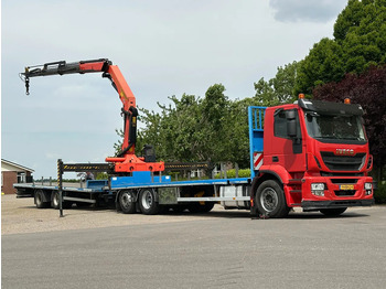 Truk derek Iveco Stralis 420 !KRAAN/CRANE/GRUE/ Palfinger 22TM!! RADIO REMOTE!! EURO 6!!NL truck!: gambar 3