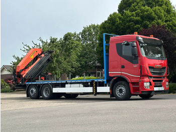 Truk derek Iveco Stralis 420 !KRAAN/CRANE/GRUE/ Palfinger 42TM!! RADIO REMOTE!! EURO 6!!NL truck!: gambar 2