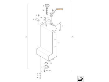 Tangki bahan bakar CASE