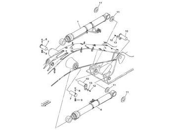 Silinder hidrolik CASE