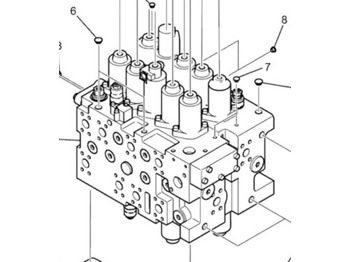 Katup hidrolik NEW HOLLAND