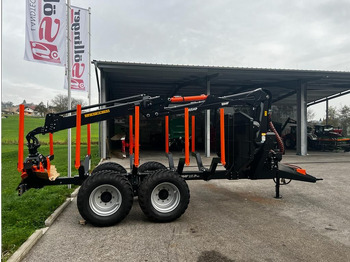 Trailer kehutanan baru BMF BMF 13T1 PRO mit BMF 905 HP Kran: gambar 3