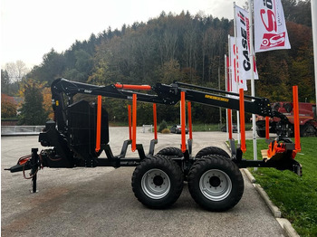 Trailer kehutanan baru BMF BMF 13T1 PRO mit BMF 905 HP Kran: gambar 4