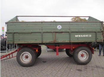 Trailer jungkit pertanian/ Tempat sampah Welger DK 115: gambar 1