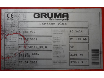 Baterai GRUMA 80 Volt 6 PzS 930 Ah: gambar 5