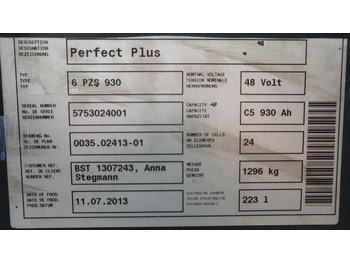 Baterai HAWKER 48 Volt 6 PzS 930 Ah: gambar 5